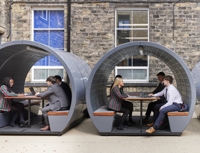 Description: outdoor pods cropped